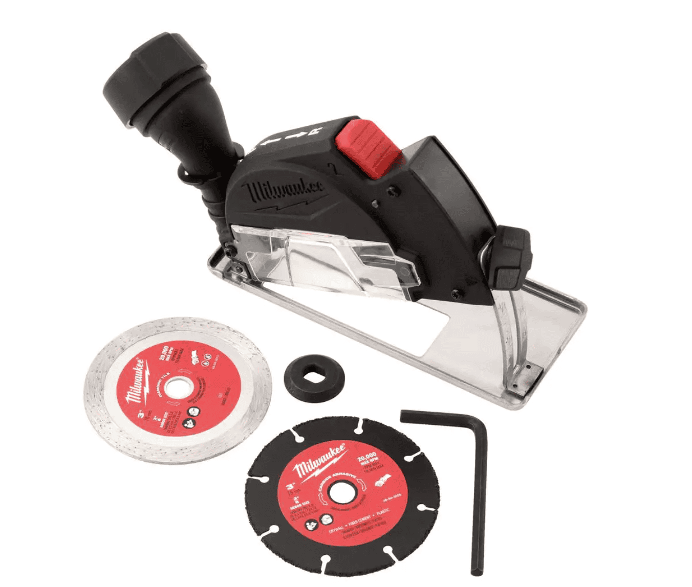 Milwaukee 2522-21XC-2426-20 M12 FUEL 12-Volt 3 in. Lithium-Ion Brushless Cordless Cut Off Saw Kit with M12 Oscillating Multi-Tool