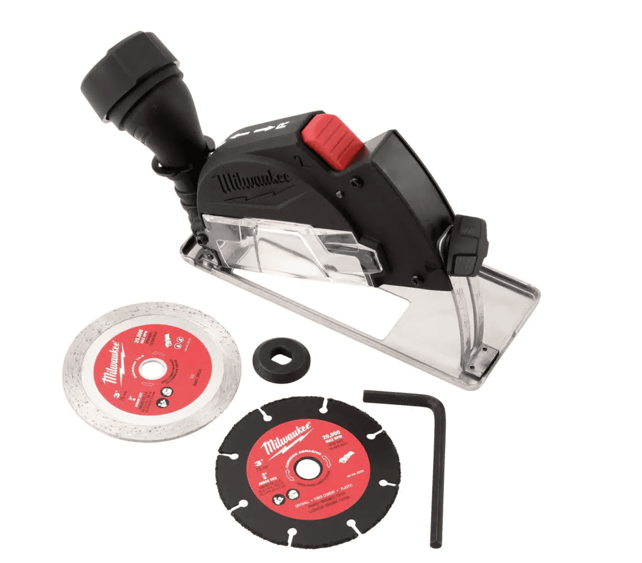 Milwaukee 2522-21XC-2420-20 M12 FUEL 12-Volt 3 in. Lithium-Ion Brushless Cordless Cut Off Saw Kit with M12 Hackzall Reciprocating Saw