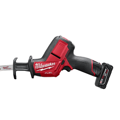 Milwaukee 2520-21XC-48-11-2460 M12 FUEL 12V Lithium-Ion Brushless Cordless HACKZALL Reciprocating Saw Kit with 6.0Ah Battery