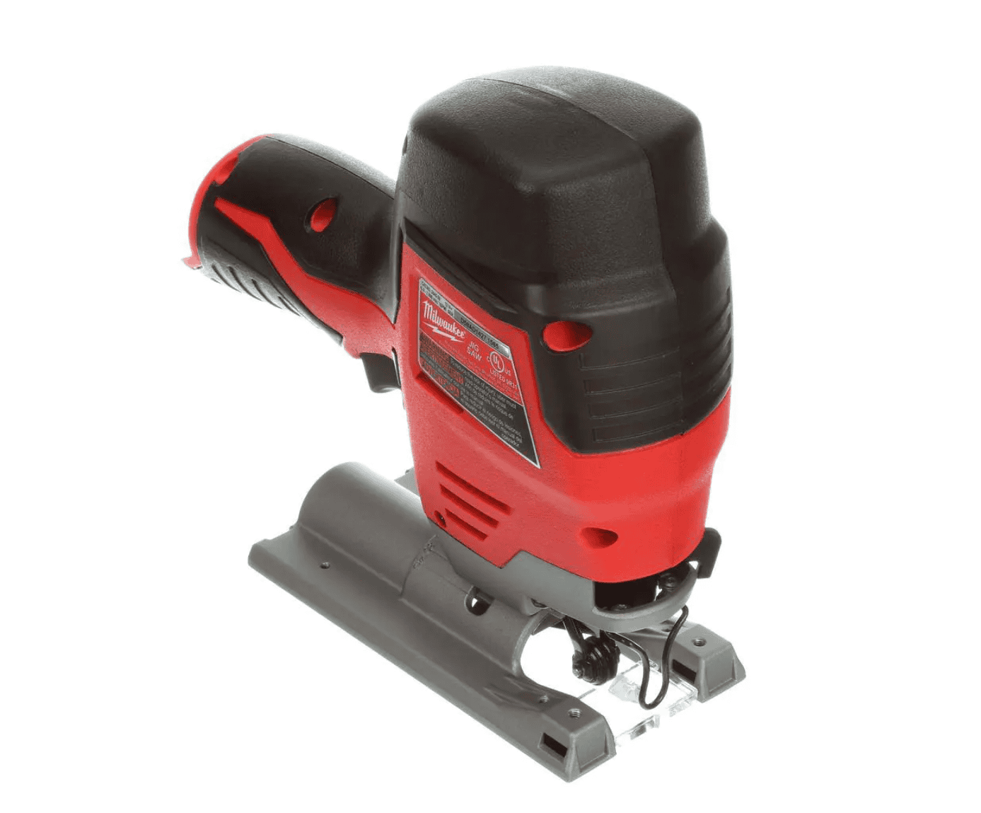 Milwaukee 2445-20-2426-20-48-59-2420 M12 12V Lithium-Ion Cordless Jig Saw and Multi-Tool Combo Kit W/ (1) 2.0Ah Battery and Charger