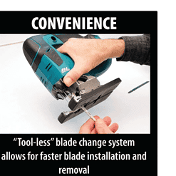 Makita Jig Saw XVJ02Z 18-Volt LXT Lithium-Ion Brushless Cordless (Tool-Only)