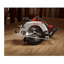 Milwaukee 2630-20-48-59-1850 M18 18V Lithium-Ion Cordless 6-1/2 in. Circular Saw W/ M18 Starter Kit (1) 5.0Ah Battery & Charger
