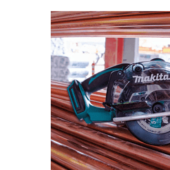 Makita XSC03Z 18-Volt LXT Lithium-Ion Cordless 5-3/8 in. Metal Cutting Saw with Electric Brake and Chip Collector Tool-Only