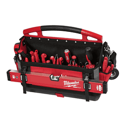 Milwaukee 48-22-8320-48-22-8193 20 in. PACKOUT Tote with Zipper Tool Bags in Multi-Color (3-Pack)