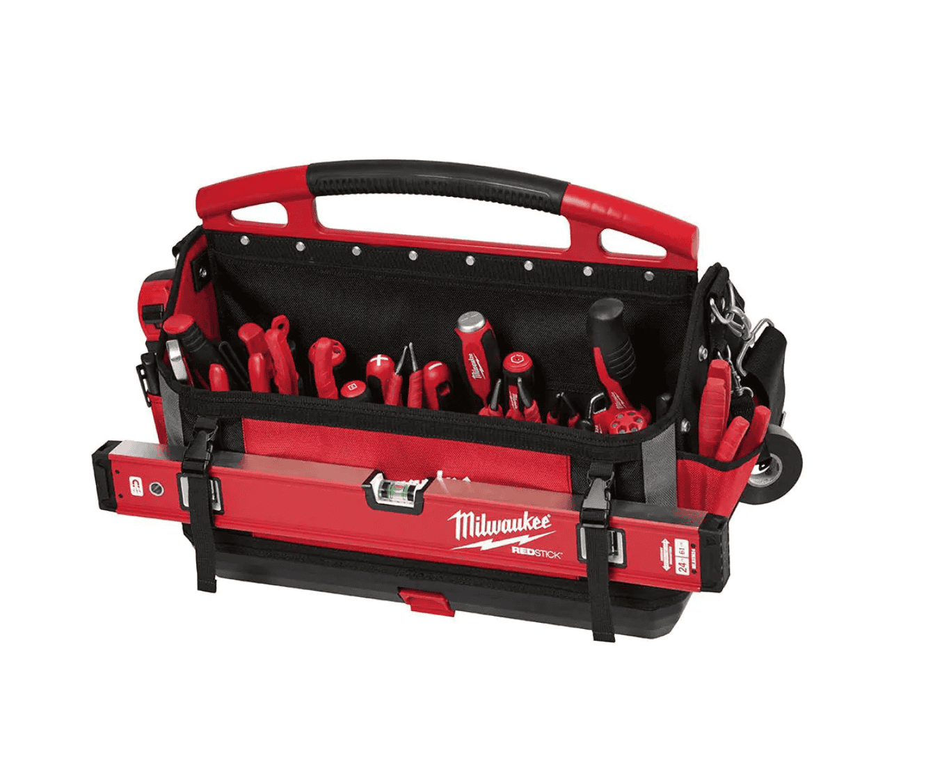 Milwaukee 48-22-8320-48-22-8193 20 in. PACKOUT Tote with Zipper Tool Bags in Multi-Color (3-Pack)