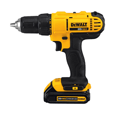 DEWALT Drill DCD771C2 20-volt 1/2-in Cordless (2-Batteries Included and Charger Included)