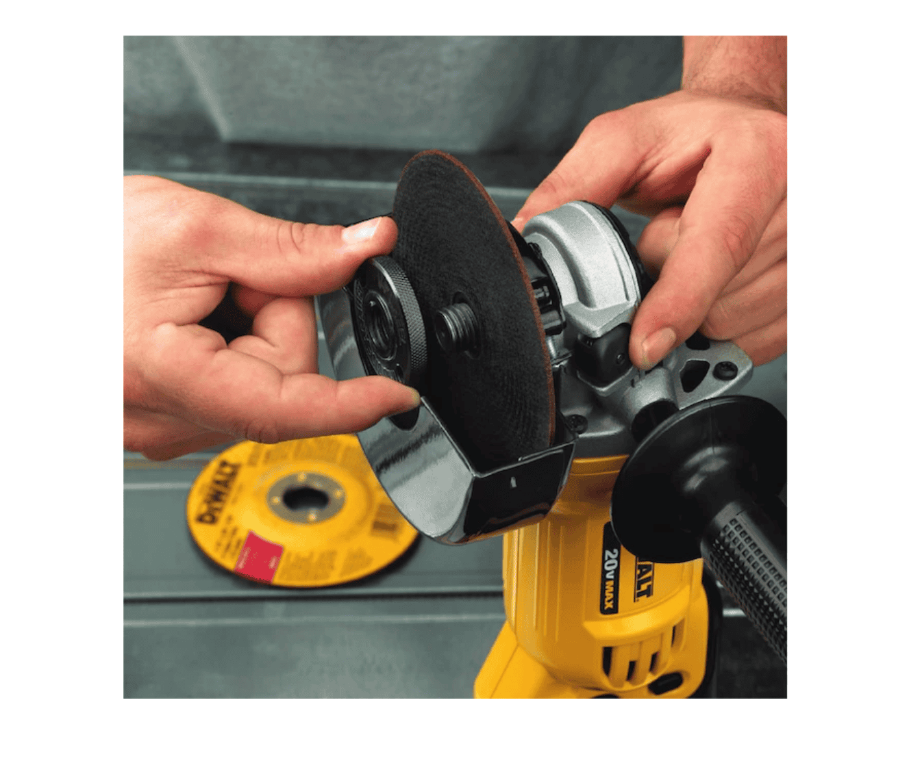 DEWALT DCG412B 4.5-in 20-Volt Trigger Switch Cordless Angle Grinder - Image 4