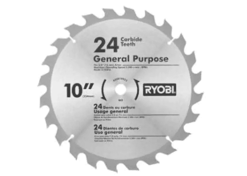 RYOBI Table Saw RTS23 15 Amp 10 in. Expanded Capacit With Rolling Stand