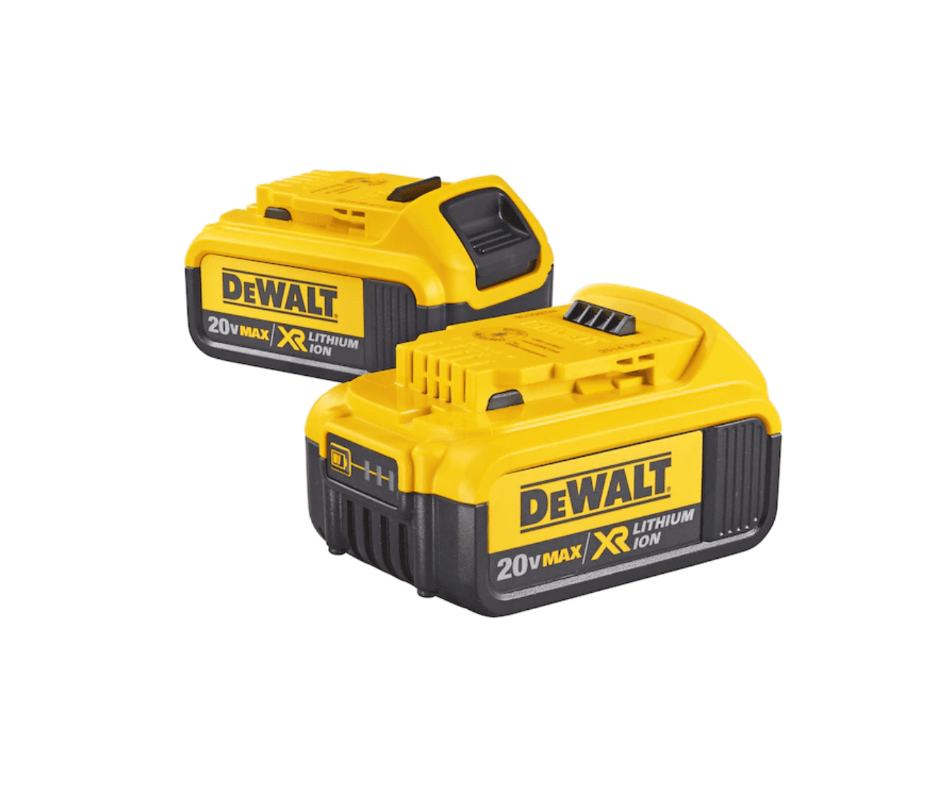 DEWALT DCB204-2 20-Volt Max 2-Pack 4 Amp-Hour; 4 Amp-Hour Lithium Power Tool Battery Kit - Image 4