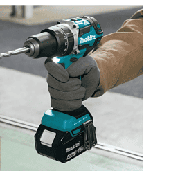 Makita XT269M 18V LXT Lithium-Ion Brushless Cordless Hammer Drill and Impact Driver Combo Kit (2-Tool) w/ (2) 4Ah Batteries, Bag