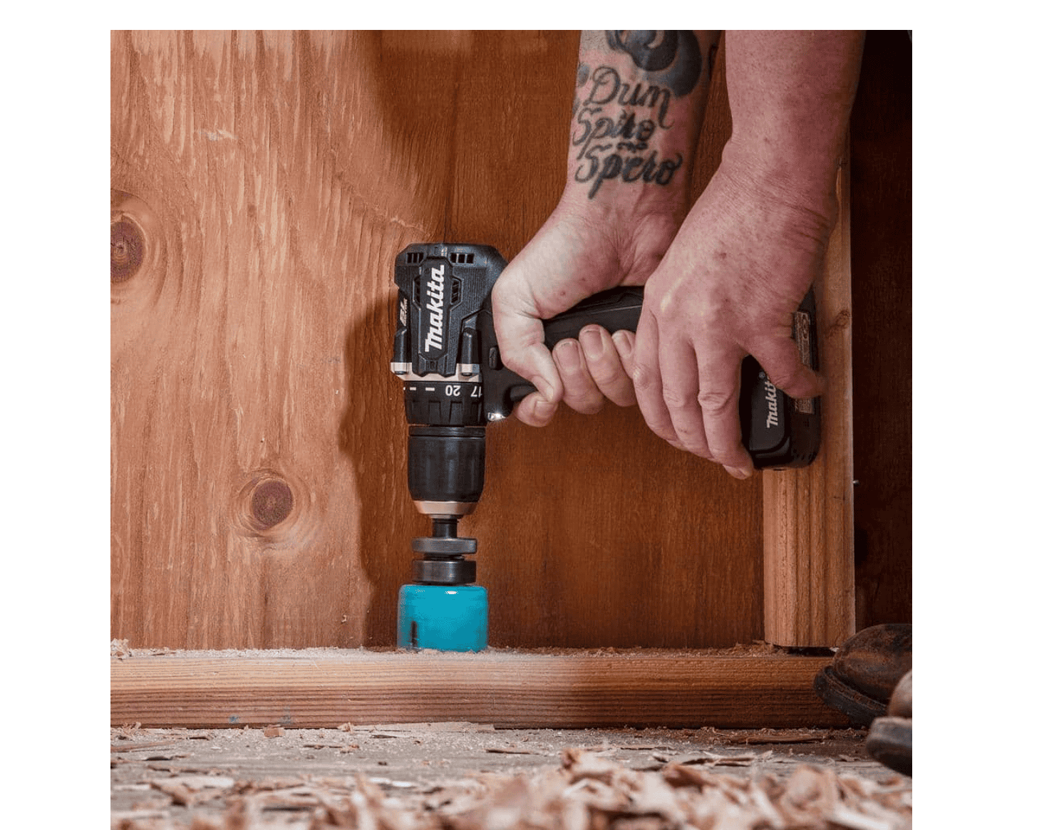 Makita CX203SYB 18V LXT Sub-Compact Lithium-Ion Brushless Cordless 2-piece Combo Kit (Driver-Drill/Impact Driver) 1.5Ah