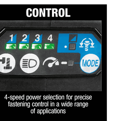 Makita XWT14Z 18V LXT Lithium-Ion Brushless Cordless 4-Speed 1/2 in. Sq. Drive Impact Wrench w/ Friction Ring Anvil, Tool Only