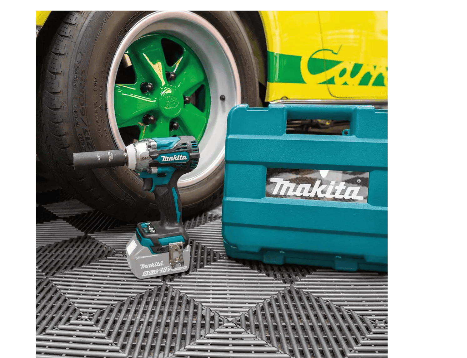Makita XWT15XVZ 18V LXT Lithium-Ion Brushless Cordless 4-Speed 1/2 in. Utility Impact Wrench w/Detent Anvil (Tool Only)