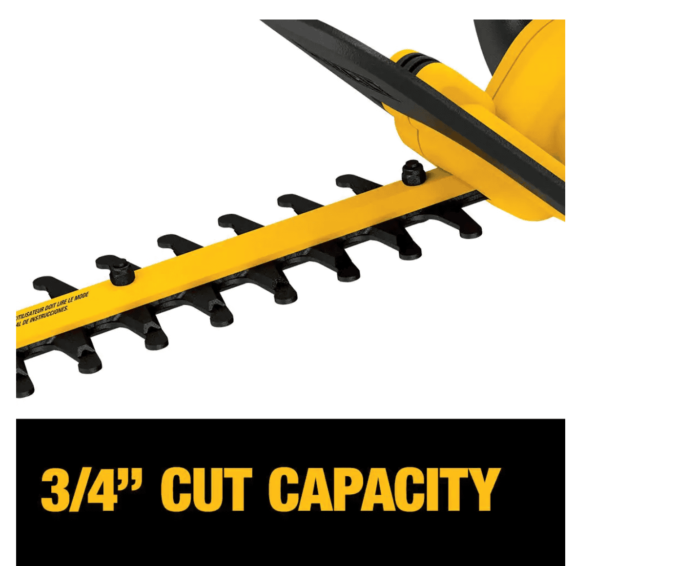 DEWALT DCHT820B 20V MAX Cordless Battery Powered Hedge Trimmer (Tool Only)