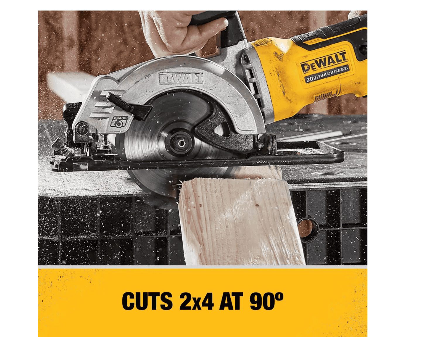 DEWALT DCS571B ATOMIC 20-Volt MAX Cordless Brushless 4-1/2 in. Circular Saw (Tool-Only)