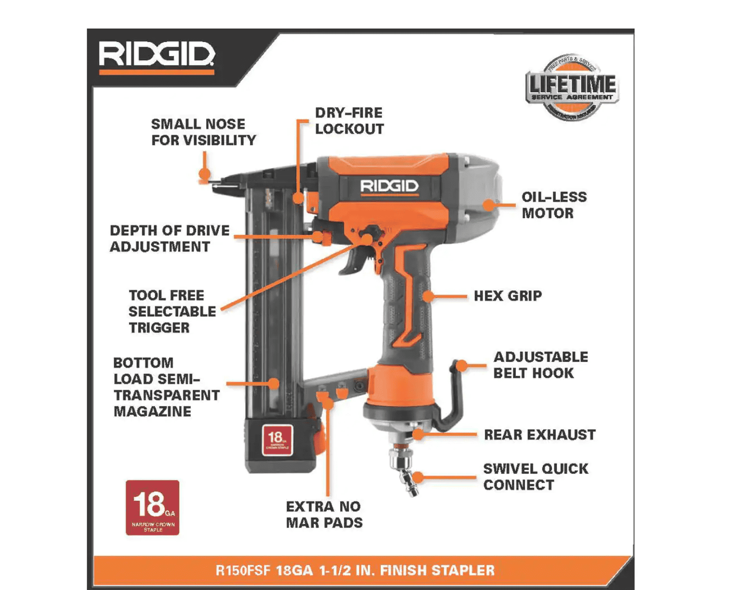 RIDGID R69603FK 6 Gal. Portable Electric Pancake Air Compressor