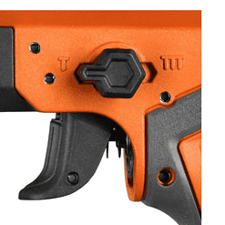 RIDGID R250AFF Pneumatic 15-Gauge 2-1/2 in. Angled Finish Nailer with CLEAN DRIVE Technology, Tool Bag, and Sample Nails