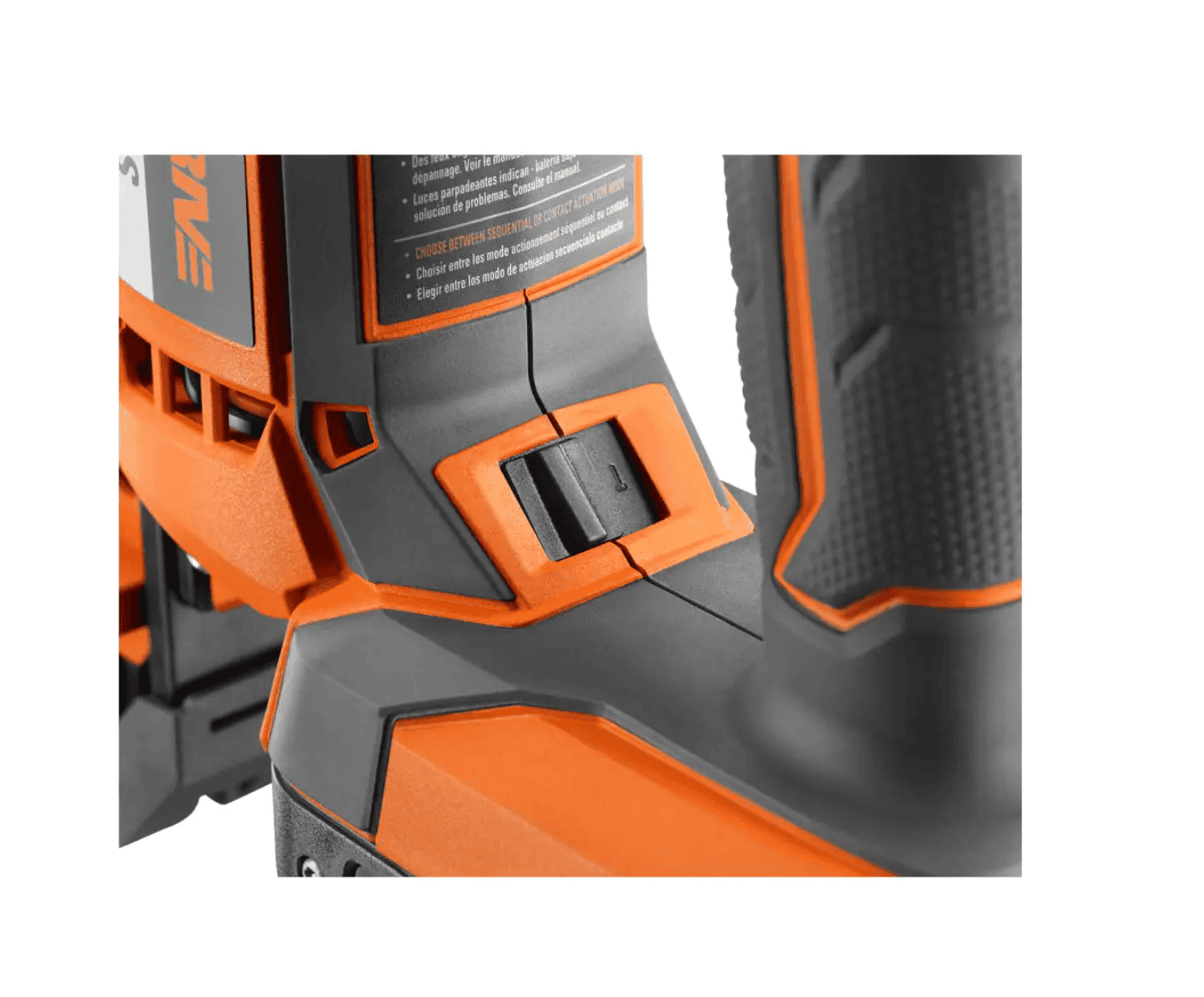 RIDGID R09892B 18V Brushless Cordless HYPERDRIVE 16-Gauge 2-1/2 in. Straight Finish Nailer(Tool Only), Belt Clip, Bag, Sample Nails