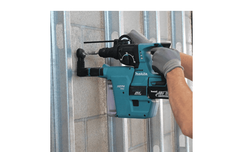 Makita XRH01Z 18-Volt LXT Lithium-Ion 1 in. Brushless Cordless SDS-Plus Concrete/Masonry Rotary Hammer Drill (Tool-Only)