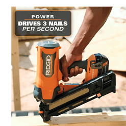RIDGID R09895B 18V Brushless Cordless 30-Degree 3-1/2 in. Framing Nailer (Tool Only)