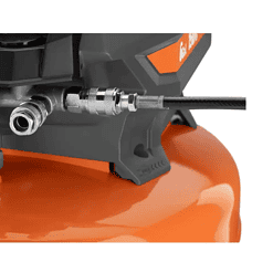 RIDGID R69601FKN 6 Gal. Electric Pancake Air Compressor and Pneumatic 18-Gauge 2-1/8 in. Brad Nailer