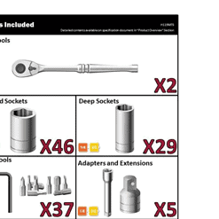 Husky H119MTS Mechanics Tool Set (119-Piece)