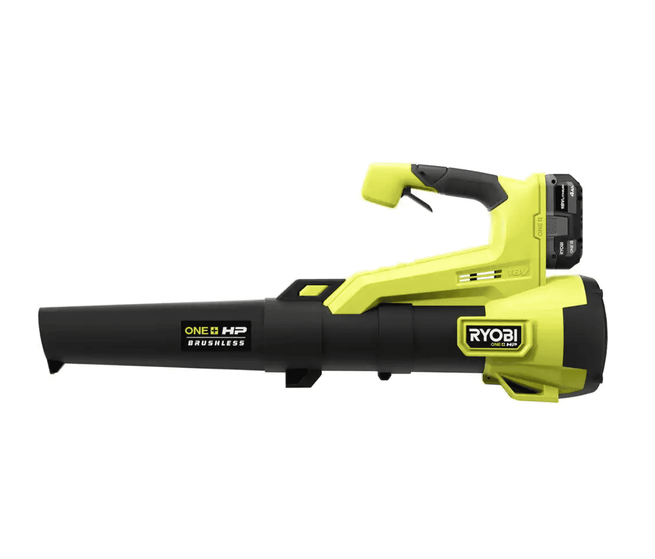 RYOBI P21120-HDG ONE+ HP 18V Brushless 110 MPH 350 CFM Cordless Jet Fan Leaf Blower