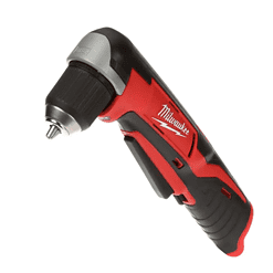 Milwaukee 2407-22-2415-20-48-11-2460 M12 12V Lithium-Ion Cordless 3/8 in. Drill/Driver Kit with M12 3/8 in. Right Angle Drill and 6.0 Ah XC Battery Pack