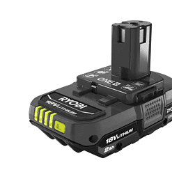 RYOBI P318-PBP006 ONE+ 18V Cordless AirStrike 23-Gauge 1-3/8 in. Headless Pin Nailer with Lithium-Ion 2.0 Ah Compact Battery