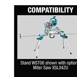 Makita WST06 Compact Folding Miter Saw Stand