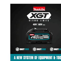 Makita DC40RA 40V Max XGT Rapid Optimum Charger