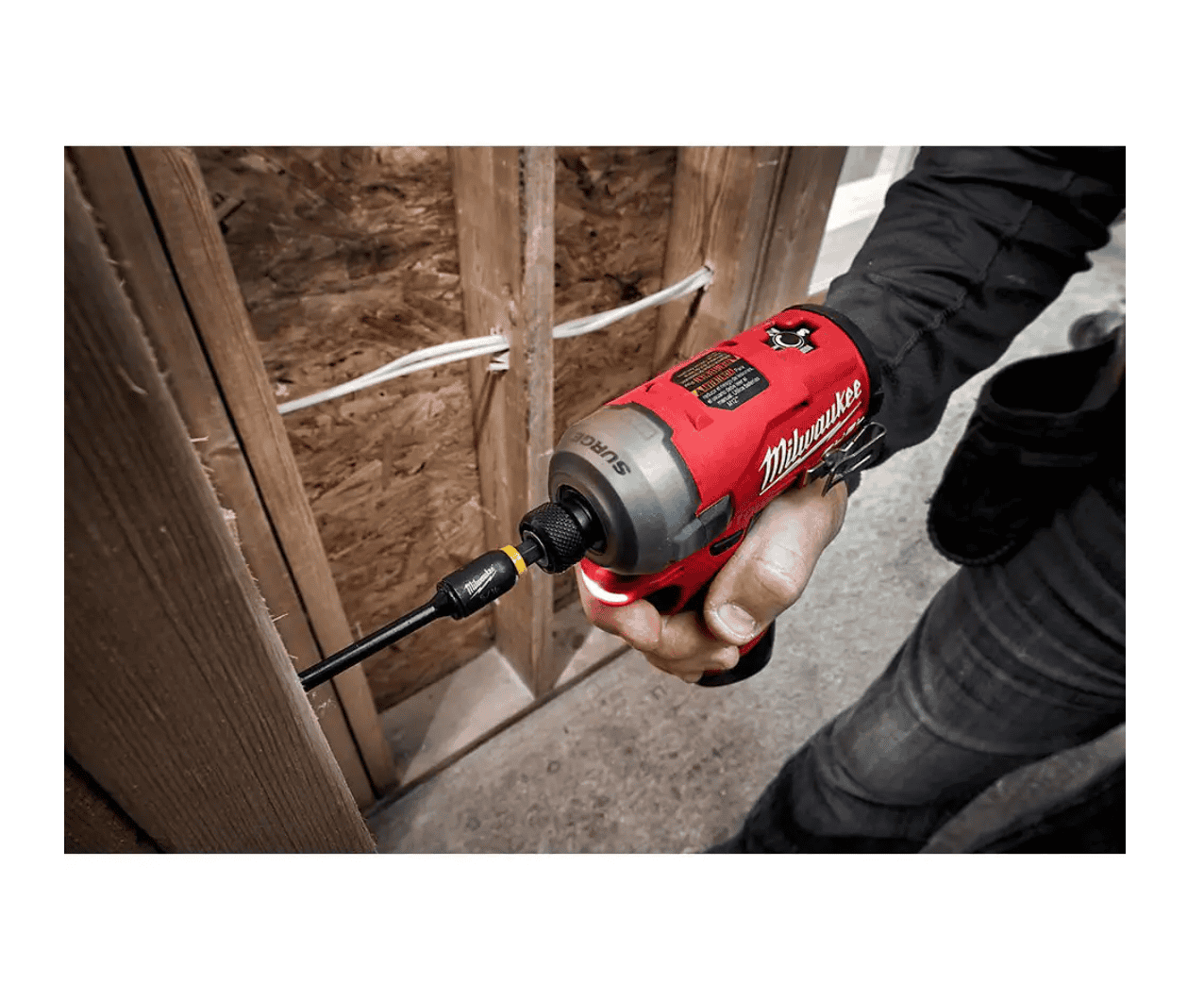 Milwaukee 2551-22-48-11-2420 M12 FUEL SURGE 12V Lithium-Ion Brushless Cordless 1/4 in. Hex Impact Driver Compact Kit with 2.0 Ah Battery