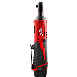 Milwaukee 2401-22-2456-20 M12 12-Volt Lithium-Ion Cordless 1/4 in. Hex Screwdriver and 1/4 in. Ratchet Combo Kit (2-Tool)