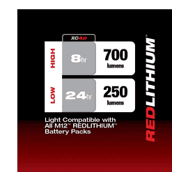 Milwaukee 2401-22-2367-20 M12 12-Volt Li-Ion Cordless 1/4 in. Hex Screwdriver Kit w/ M12 Service & Repair 700 Lumens Flood Light w/ USB Charging