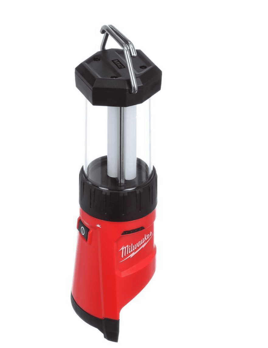 Milwaukee 2401-22-2362-20 M12 12-Volt Li-Ion Cordless 1/4 in. Hex Screwdriver Kit with M12 400 Lumens LED Lantern/Trouble Light with USB Charging