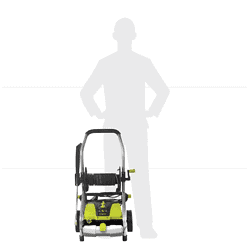 Sun Joe SPX4001 2030 PSI 1.76 GPM 14.5 Amp Electric Pressure Washer with Pressure-Select Technology and Hose Reel