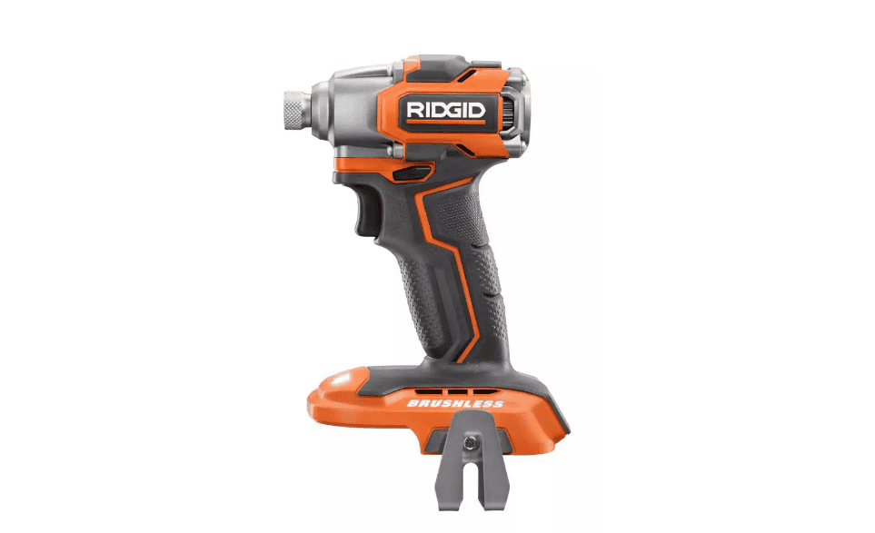 RIDGID R8723K 18V SubCompact Brushless Cordless Impact Driver Kit with (1) 2.0 Ah Battery, Charger, and Bag