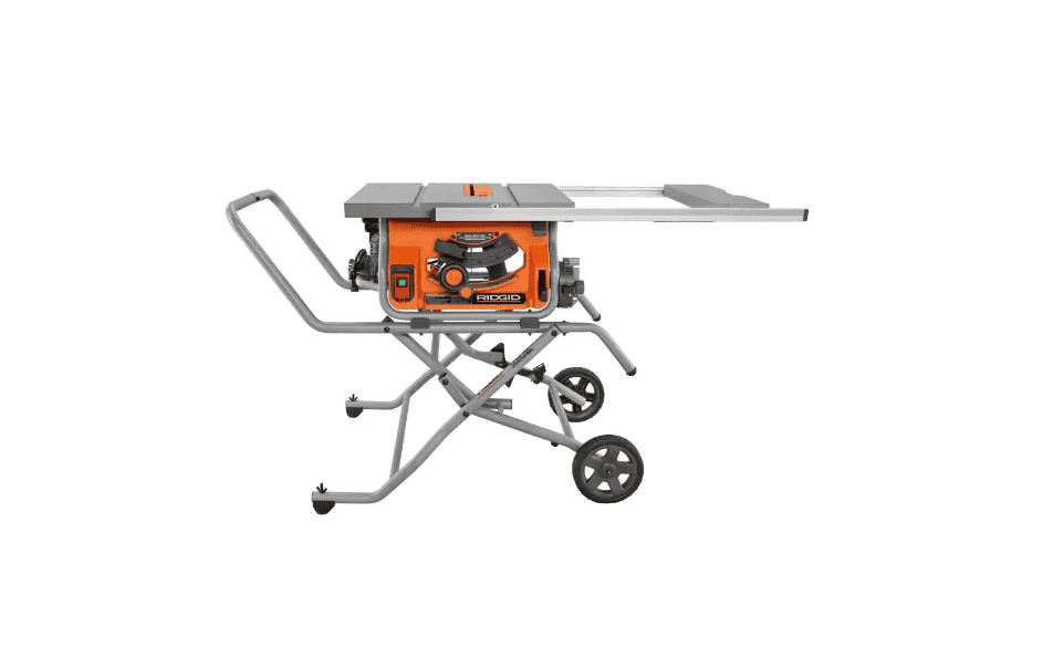 RIDGID Table Saw R4514 10 in. Pro Jobsite with Stand