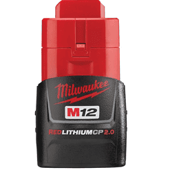 Milwaukee 2522-20-48-11-2420 M12 FUEL 12-Volt 3 in. Lithium-Ion Brushless Cordless Cut Off Saw with M12 2.0 Ah Battery
