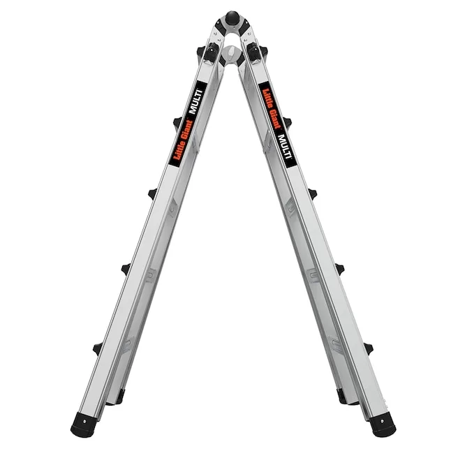 Little Giant Ladders Model M22 Aluminum 22-ft Reach Ladder Type 1A, 300-lb - Image 4