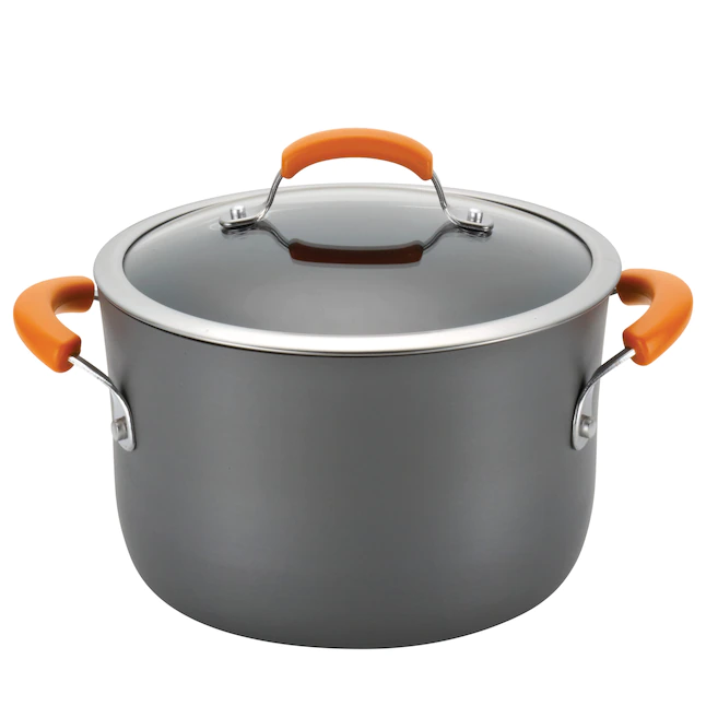 Rachael Ray 14-Piece Brights Hard-Anodized Nonstick Cookware Set - Image 2