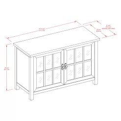 Better Homes & Gardens Oxford Square TV Stand for TVs up to 55