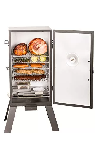 Masterbuilt MB20070210 Analog Electric Smoker with 3 Smoking Racks, 30 inch, Black