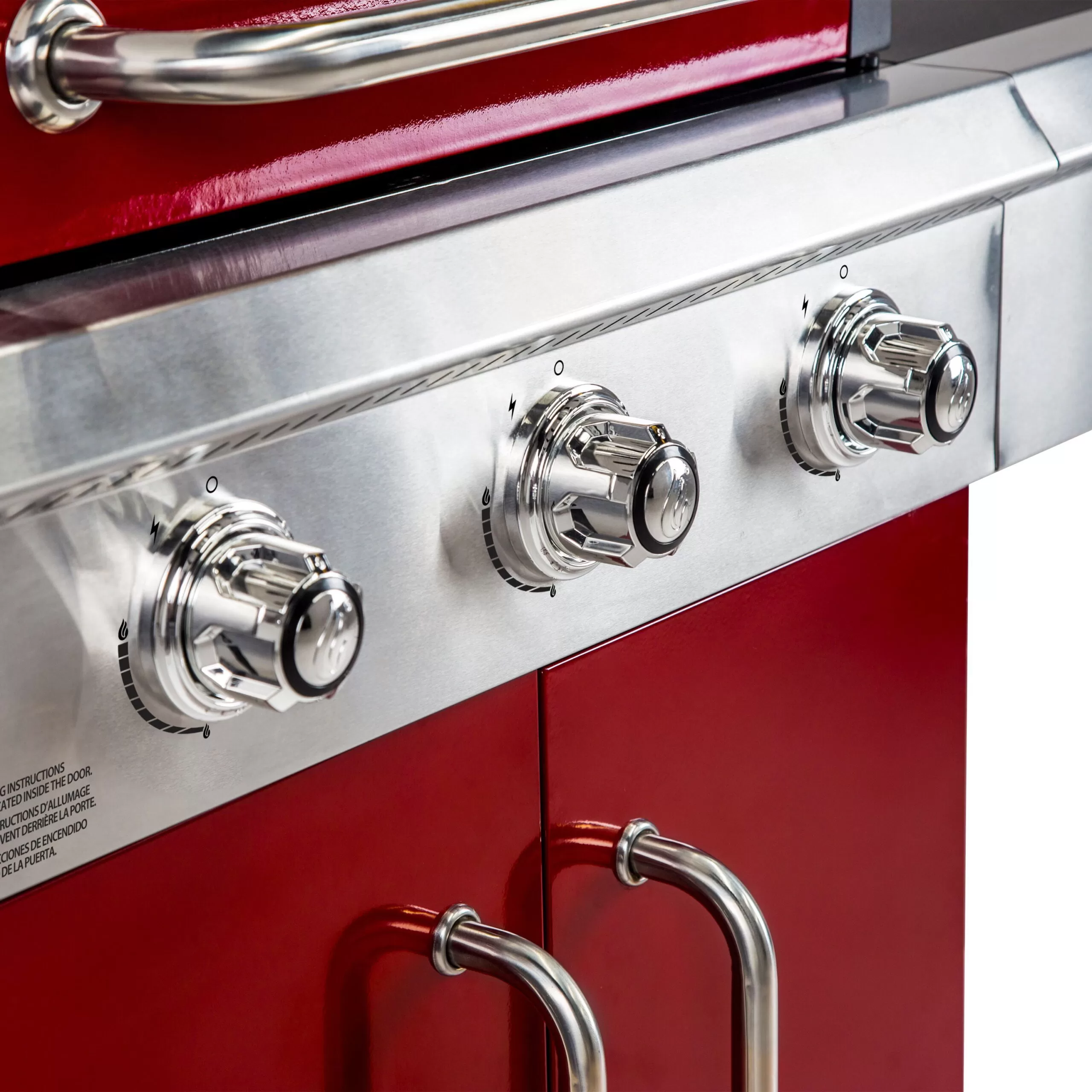 Dyna Glo 3 Burner Red Propane Gas Grill