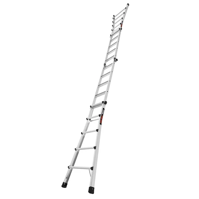 Little Giant Ladders Model M22 Aluminum 22-ft Reach Ladder Type 1A, 300-lb - Image 6