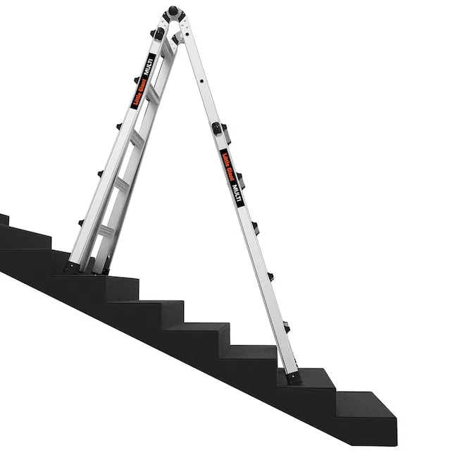 Little Giant Ladders Model M22 Aluminum 22-ft Reach Ladder Type 1A, 300-lb - Image 7