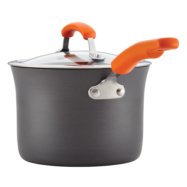 Rachael Ray 14-Piece Brights Hard-Anodized Nonstick Cookware Set - Image 6