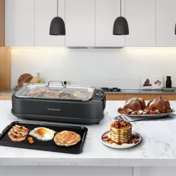 Indoor Smokeless Grill, Techwood 1500W Electric Grill