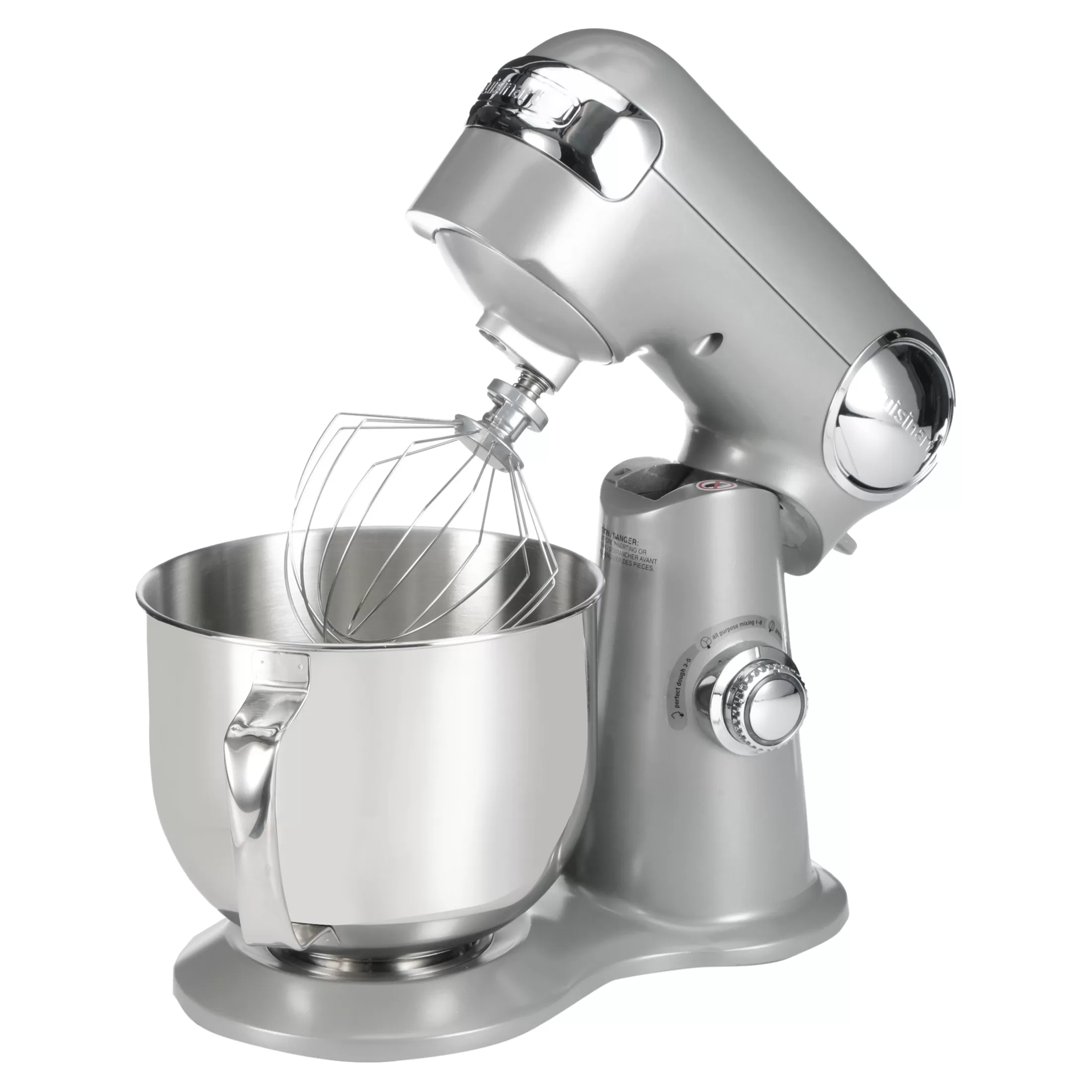 Cuisinart Precision Master 5.5-Quart Stand Mixer, Brushed Chrome