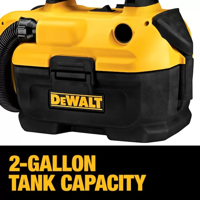 DEWALT 20-volt Max 2-Gallons Cordless Wet/Dry Shop Vacuum (Tool Only) - Image 5